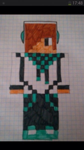 Рисунки по клеточкам скины