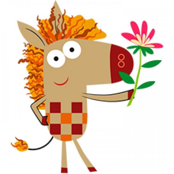 Зебра в клеточку персонажи