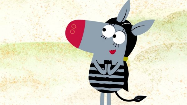 Мультик Зебра в клеточку персонажи