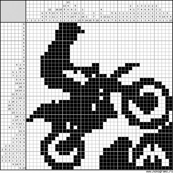 Японский кроссворд мопед