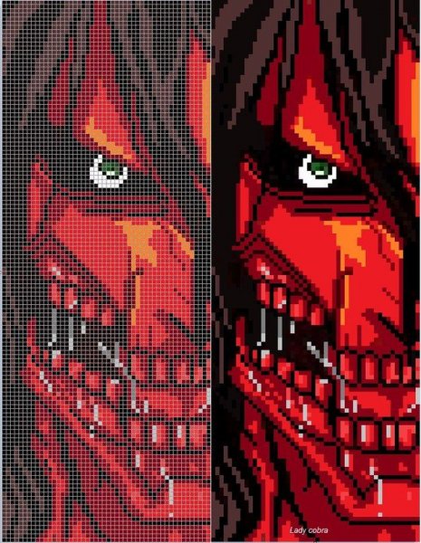 Фенечка аниме атака титанов