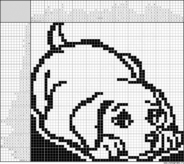 Японские кроссворды животные