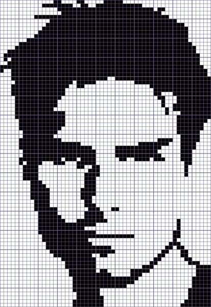 Пиксельные рисунки Гарри Поттер