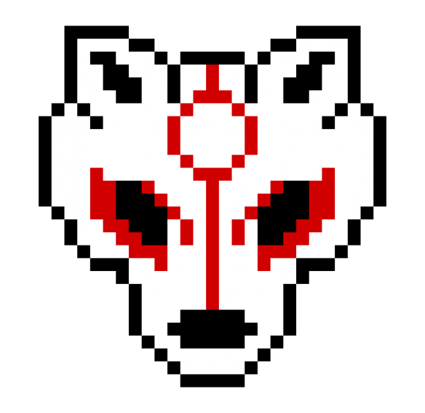 Рисунки по клеточкам страшные