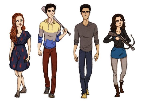 Рисунки по сериалам