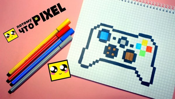 Рисование по клеточкам айфон