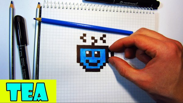 Рисунки по клеточкам кружки