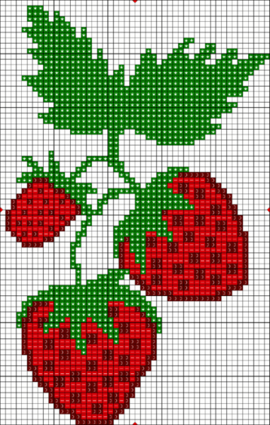 Легкая вышивка крестиком