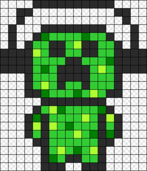 КРИПЕР В клеточку