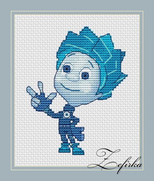 Вышивка Ноликом