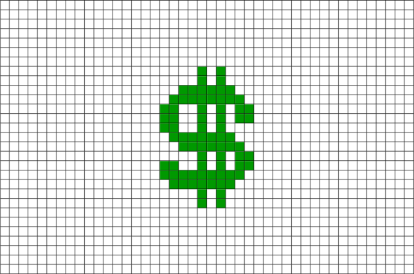 Мини рисунки по клеточкам