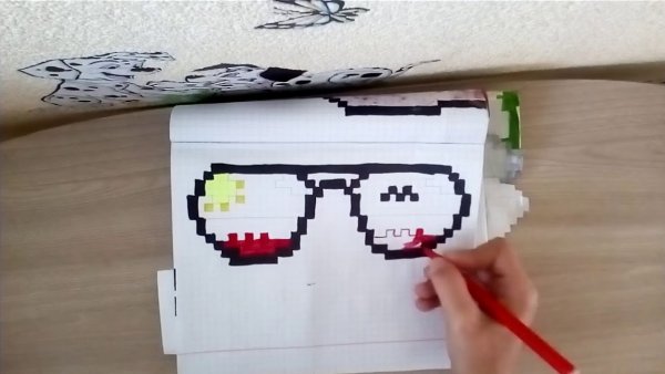 Крутые очки по клеточкам