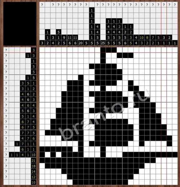 Рисунки по клеточкам для вязания