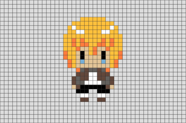 Пиксельный Титан