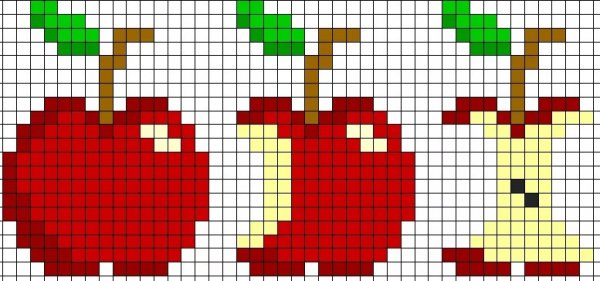 Рисунки по клеточкам