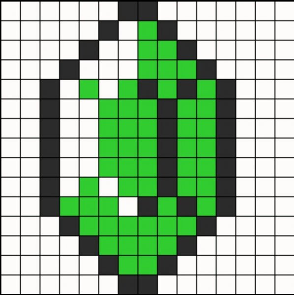 Предметы из МАЙНКРАФТА В клеточку