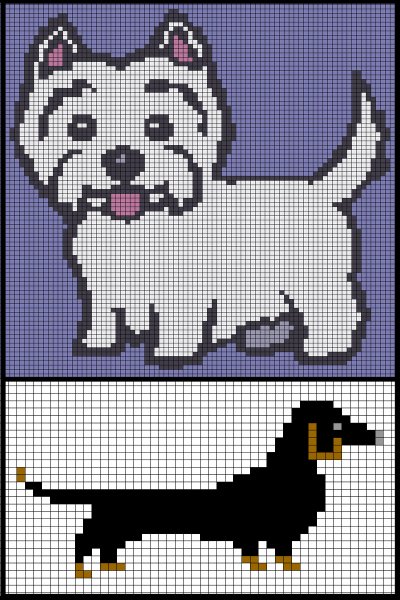 Разные рисунки по клеточкам