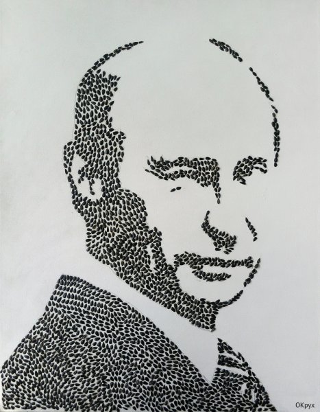 Портреты знаменитостей по клеточкам