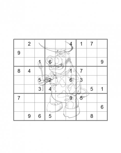 Судоку 3 на 3 для детей