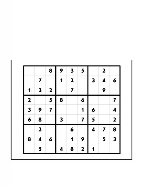 Осеннее судоку для детей
