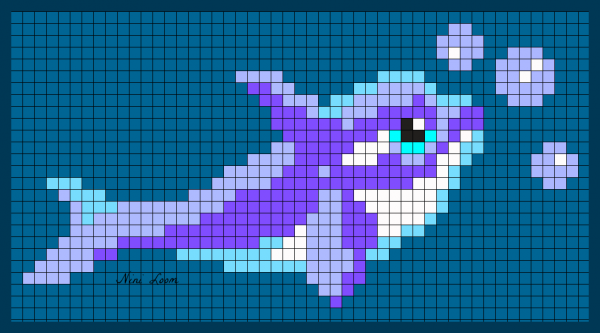 Рыба в клеточку