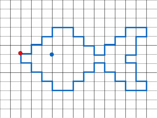 Рисование по клеткам 1 класс