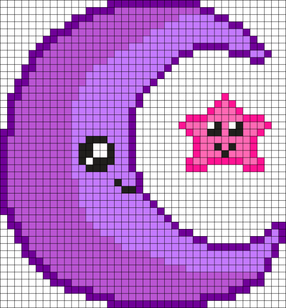 Рисунки по клеточкам девочки