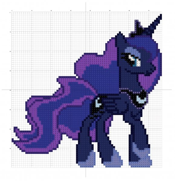 МЛП вышивка крестом