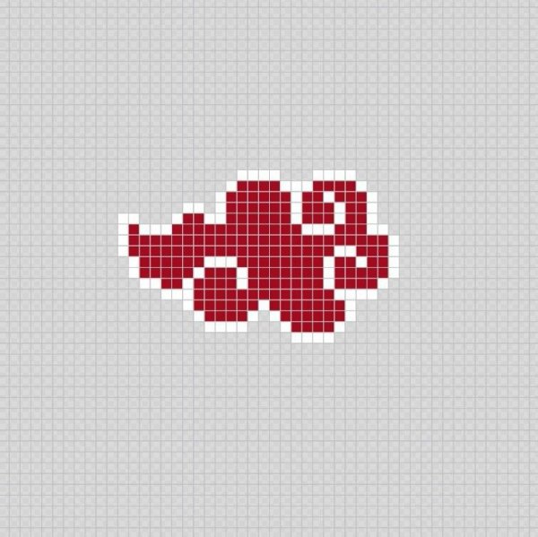 Вышивка крестиком Акацуки