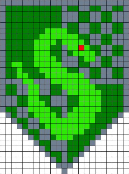 Слизерин по клеткам