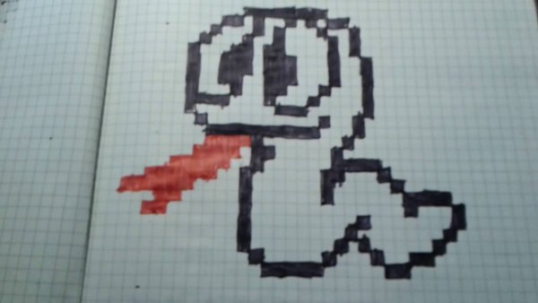 Змея по клеткам