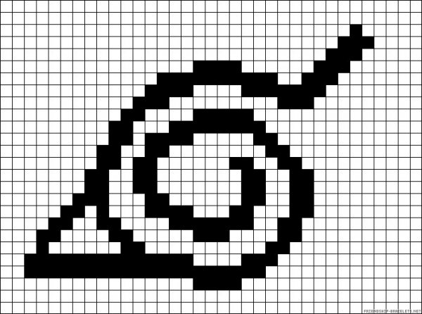 Символы по клеточкам