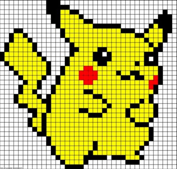 Покемон Пикачу майнкрафт