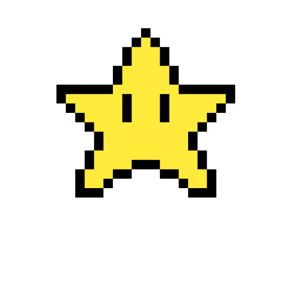 Звезда по пикселям