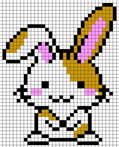 Заяц в клеточку