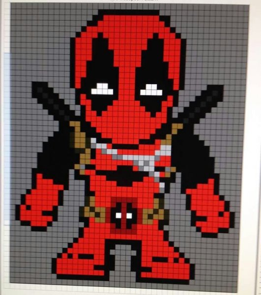 Дэдпул в клетку