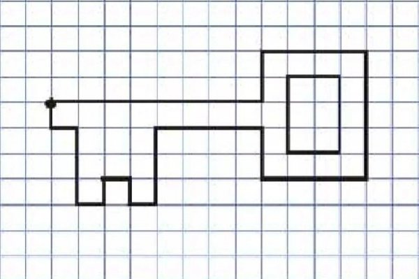 Рисунки по клеточкам для тети