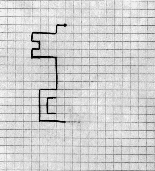 Графический диктант зеркальное отражение