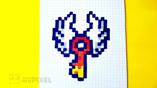 Рисунки по клеточкам клю