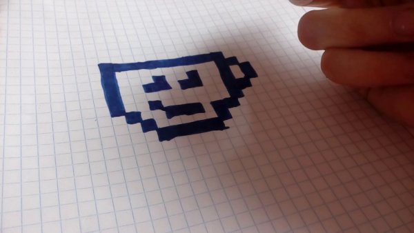 Рисунки по клеточкам для тетради купюры