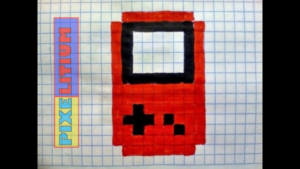 Рисовать по клеточкам телефон