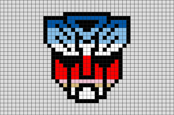 Пиксели для мальчиков лёгкие