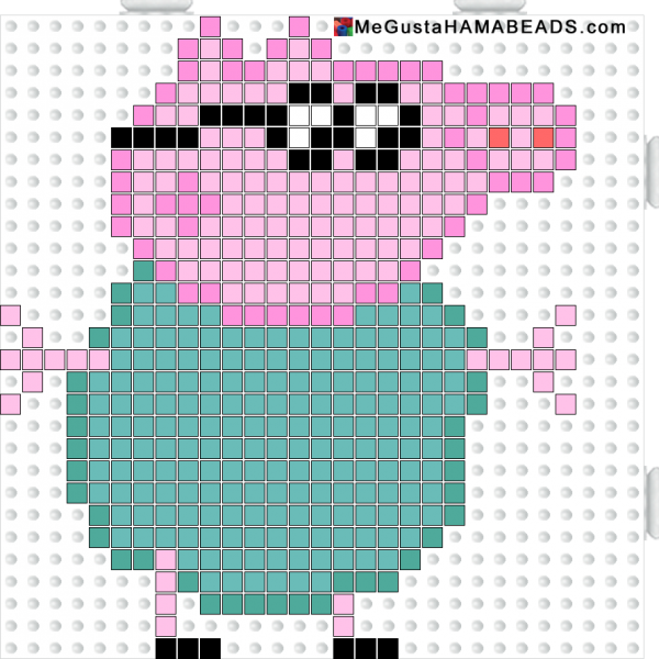 Термомозаика схемы Свинка Пеппа