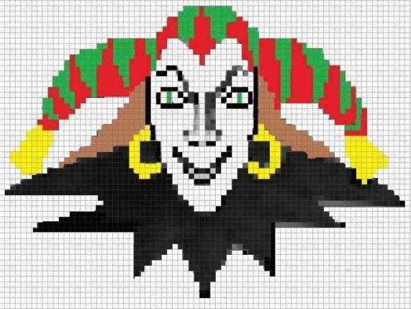 Фенечка Король и Шут схема