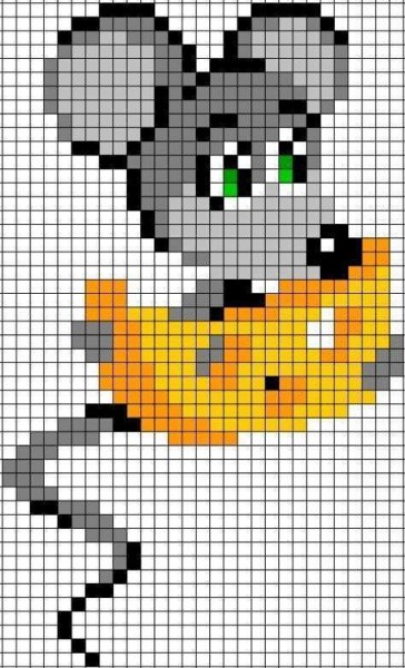 Рисунки по клеточкам