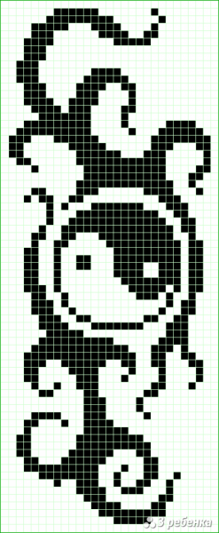 Схемы фенечек прямым плетением