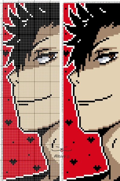 Вышивка крестиком Haikyuu