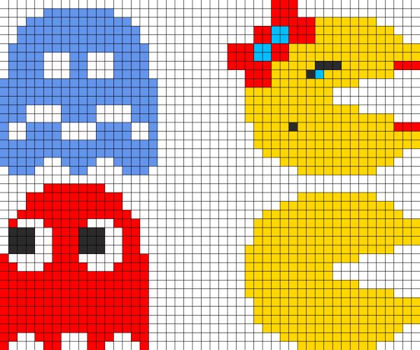 Термомозаика Пакман