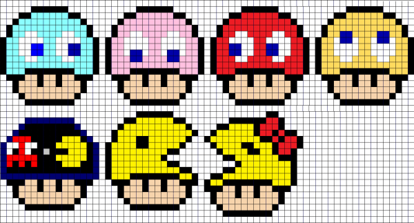 Приведение из ПАКМАНА по клеточкам