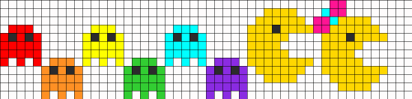 Пакмен по клеткам